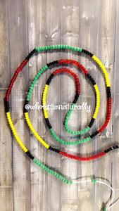 "Rasta" Waist Beads