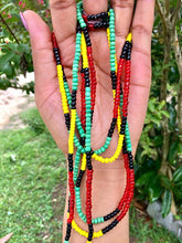 Load image into Gallery viewer, &quot;Rasta&quot; Waist Beads
